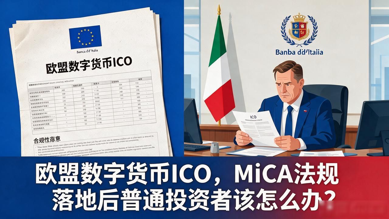 欧盟数字货币ICO，MiCA法规落地后普通投资者该怎么办