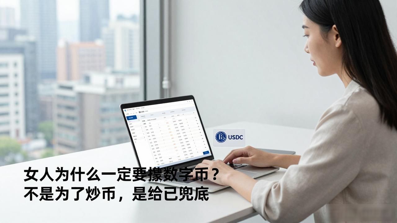 女人为什么一定要懂数字货币？不是为了炒币，是给自己兜底