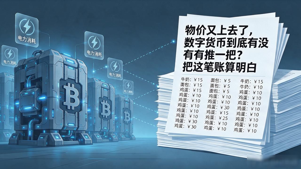 物价又上去了，数字货币到底有没有推一把？把这笔账算明白
