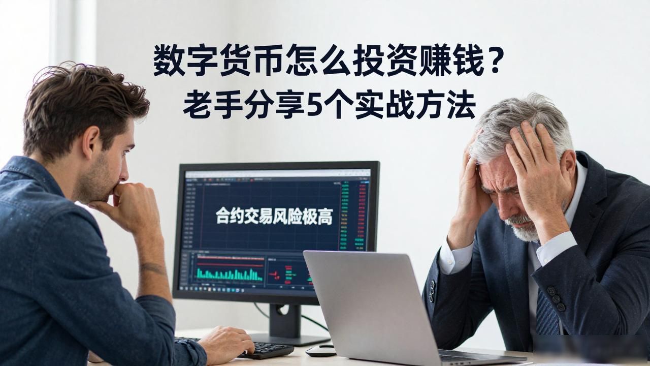 数字货币怎么投资赚钱？老手分享5个实战方法