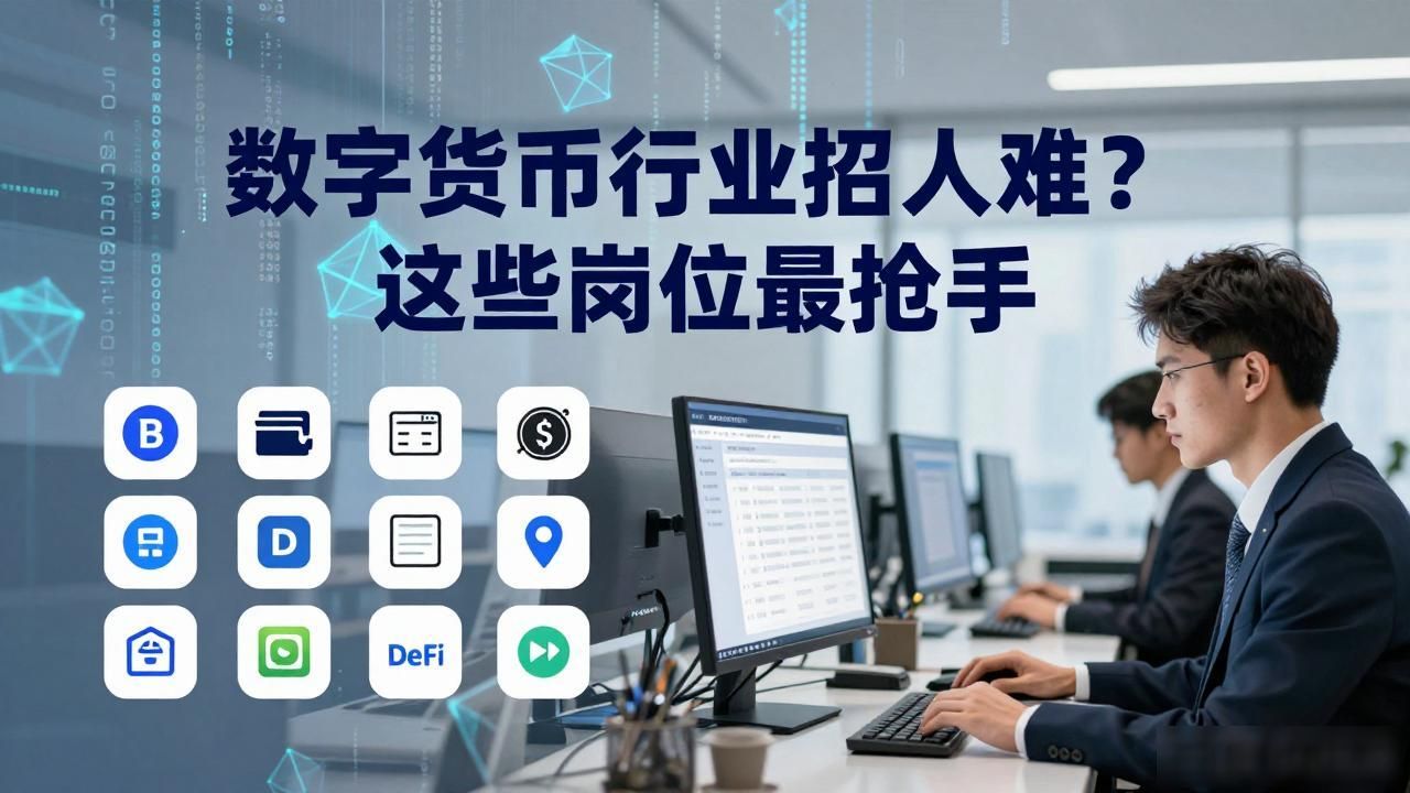数字货币行业招人难？这些岗位最抢手