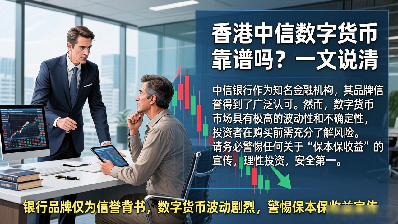 香港中信数字货币靠谱吗？一文说清