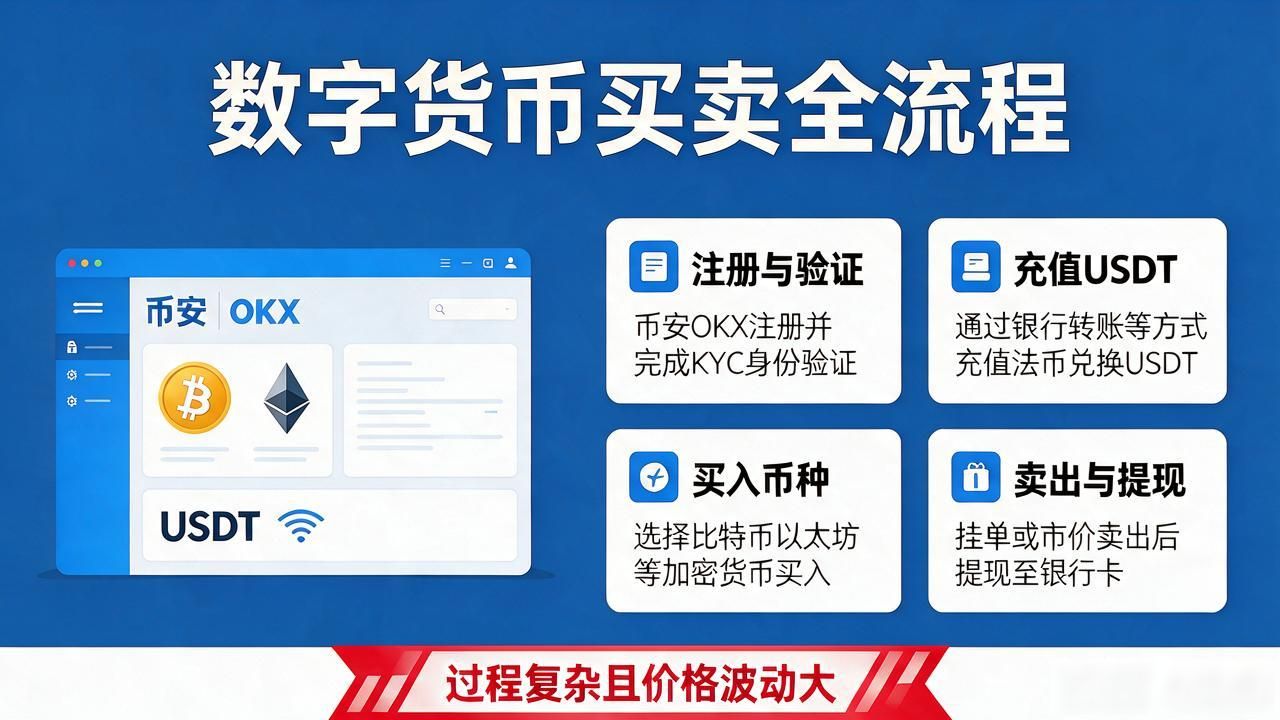 《数字货币怎么买？一文说清购买和卖出全流程》