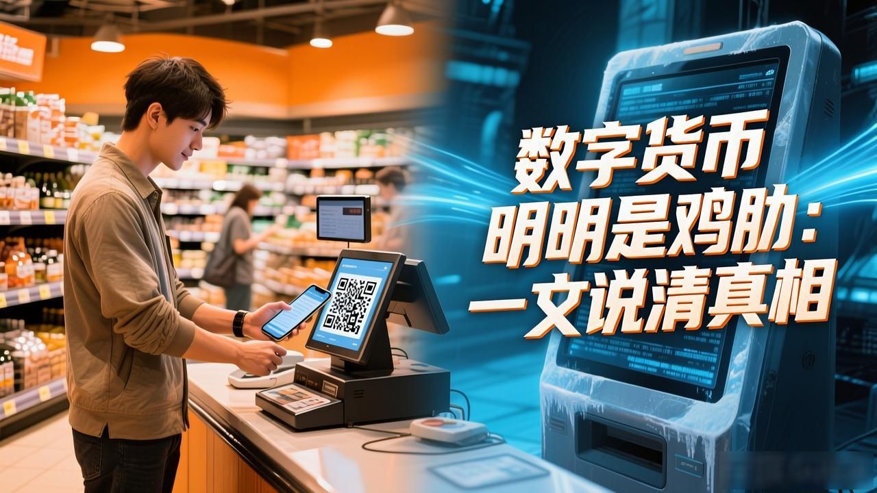 数字货币明明是鸡肋：一文说清真相