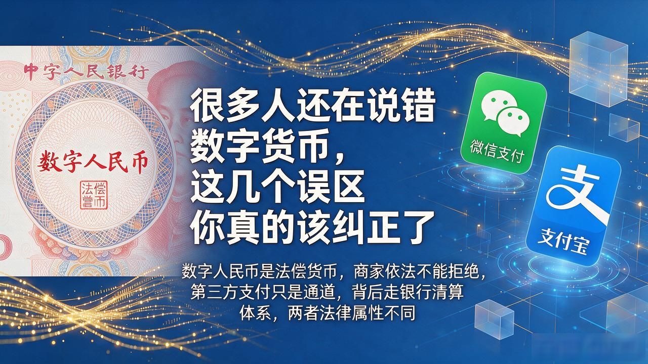 很多人还在说错数字货币，这几个误区你真的该纠正了