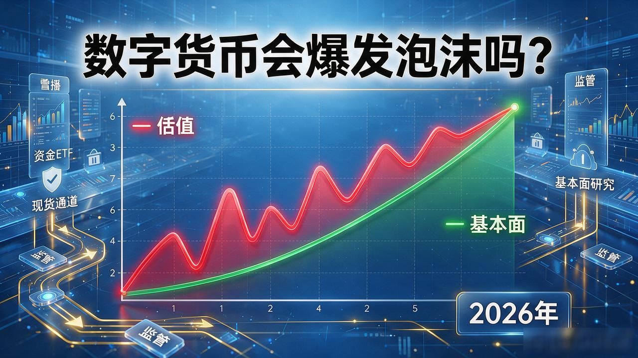 数字货币会爆发泡沫吗？2026年普通人还敢不敢追高