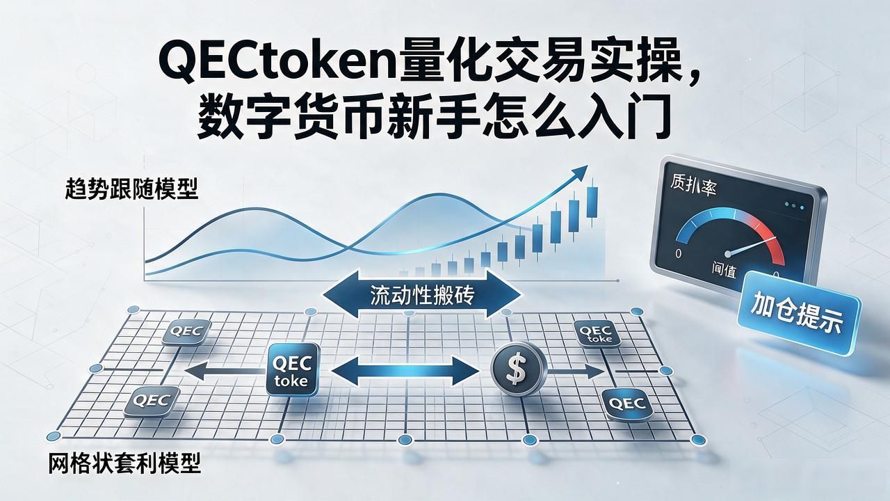 QECtoken量化交易实操，数字货币新手怎么入门