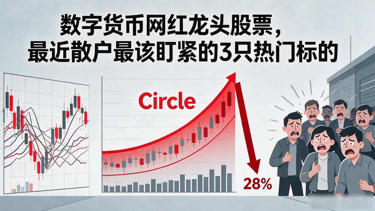 数字货币网红龙头股票，最近散户最该盯紧的3只热门标的