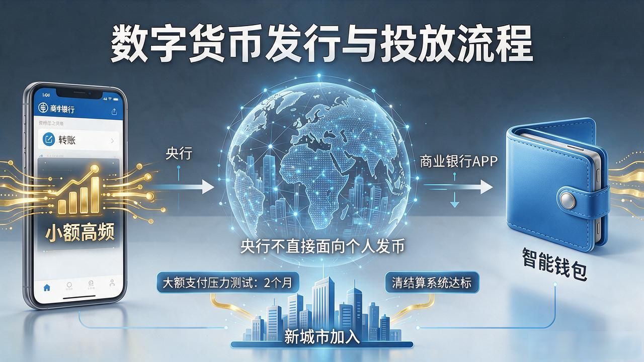 数字货币发行规律：央行怎么控制发行量，几个关键节点全讲透